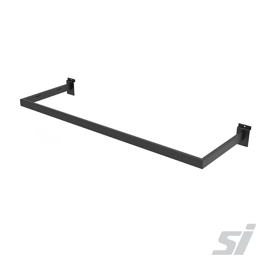 Black Shelf Rails Black Shelving Paired with Accessories | SI Retail | News | SI Retail